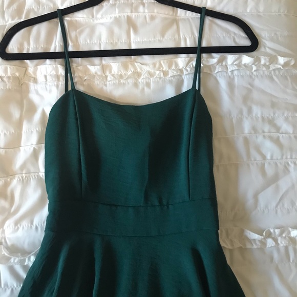 Green Mini Dress - Picture 3 of 6